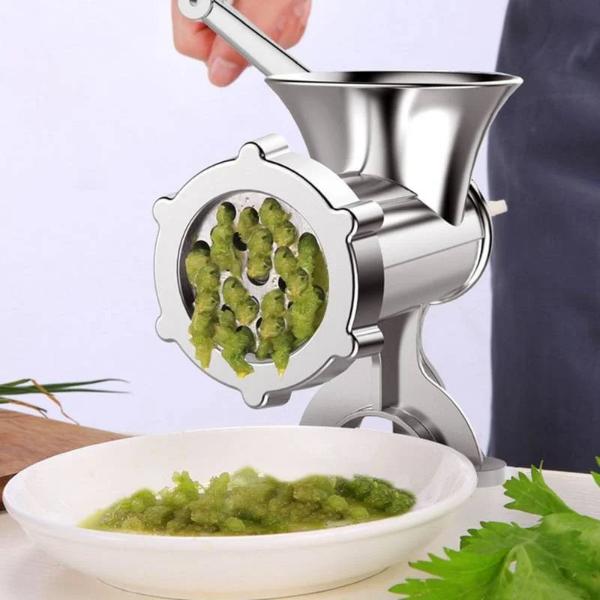 Masina Manuala de Tocat Carne din Aluminiu , Marimea 8