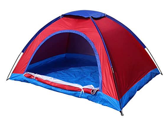 Cort pentru Camping 2-3 Persoane cu Plasa pentru Insecte 200 x 120 x 110 cm