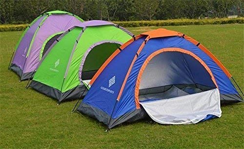 Cort pentru Camping 2-3 Persoane cu Plasa pentru Insecte 200 x 120 x 110 cm