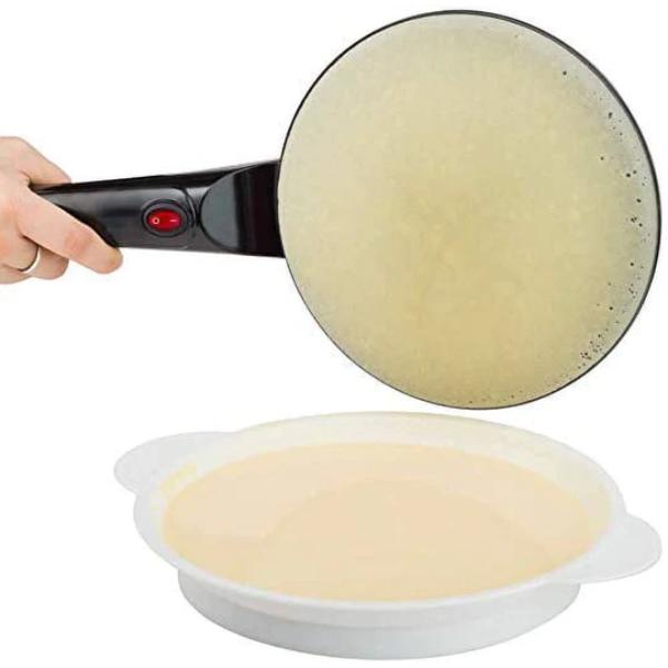 Tigaie Electrica Profesionala Pentru Clatite cu Suprafata Antiaderenta