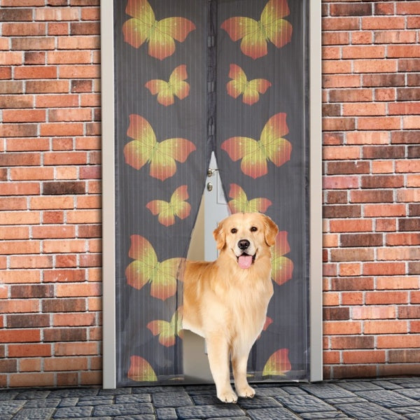 Set 2x Perdea Magnetica Anti Insecte 210 x 100 cm - Model Fluturi