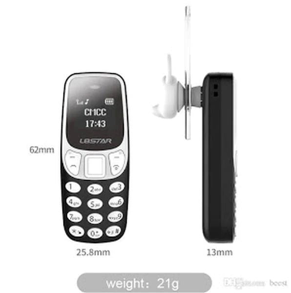 Mini telefon mobil, Dual SIM, OLED, 7 cm, 30 grame, 350mAh