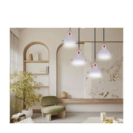 Bec solar pentru camping, portabil, cu prindere de carlig