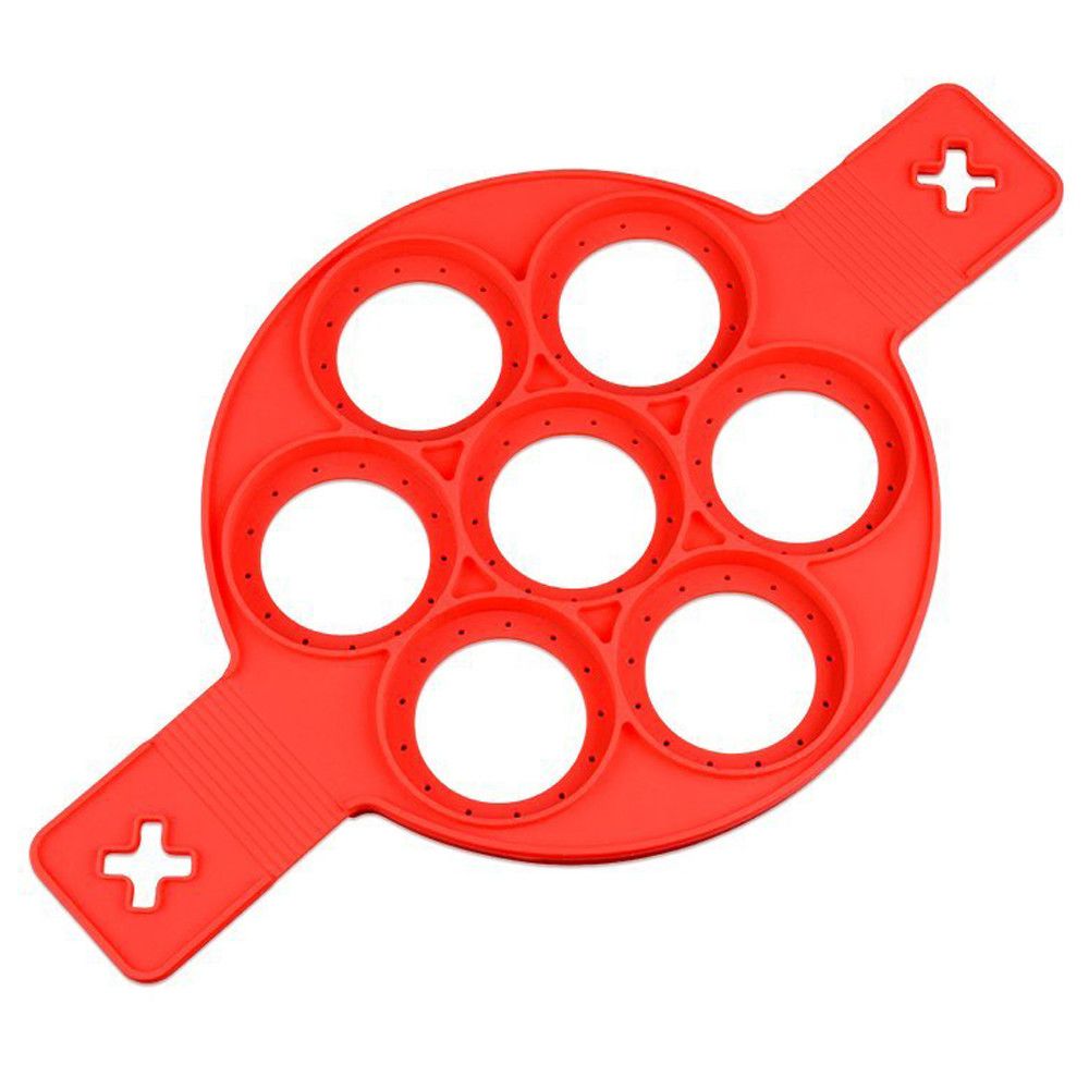 Set 2 x forma din silicon pentru clatite si oua