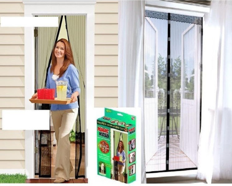 Aparat electric UV + Set 2 x perdea magnetica antiinsecte