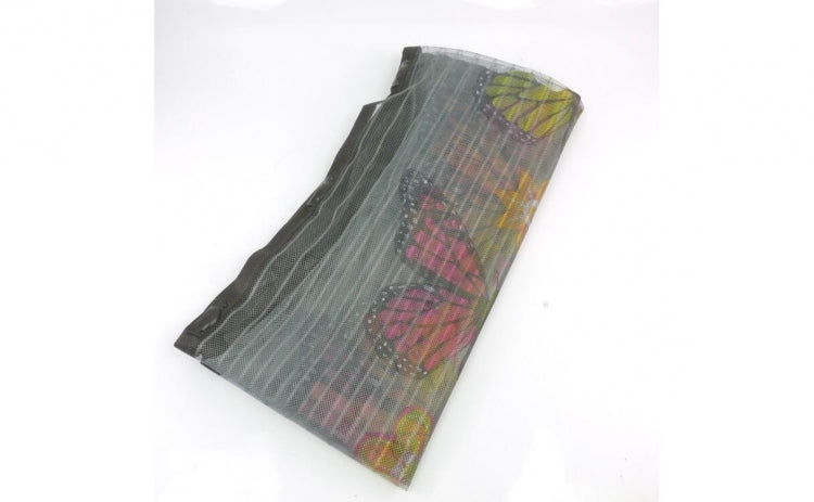 Perdea magnetica anti insecte - model cu flori si fluturi 200x100 cm