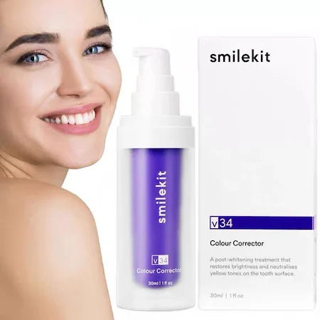 Spuma Eficienta V34 SmileKit Pentru Albirea Dintilor 30ml