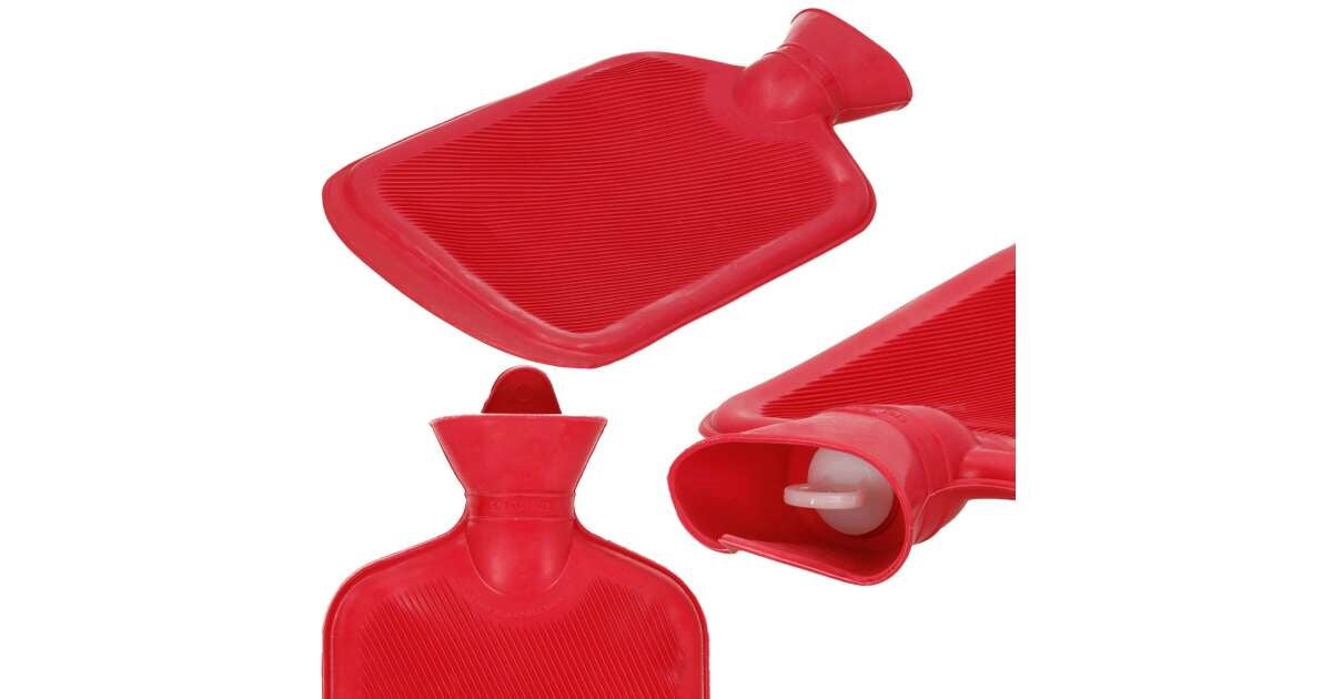 Set 2 x Perna cu apa calda , capacitate 1 l , culori diferite, 35 x 18,5 cm