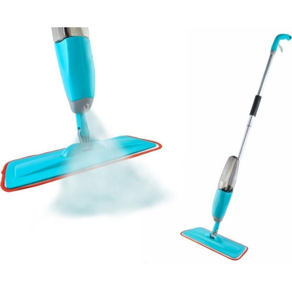 Set Complet pentru Curatenie: Aspirator 2 in 1 cu Filtru Hepa + Mop cu Rezervor + Dispozitiv pentru Spalat Geamuri