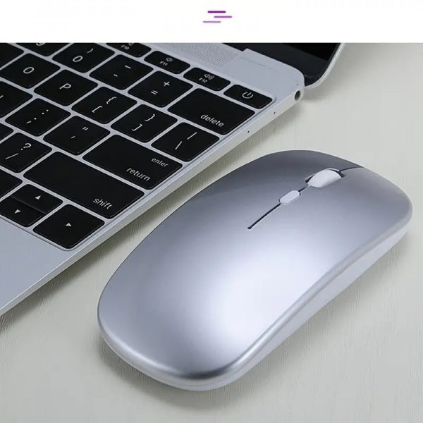 Mouse Slim Silentios fara Fir, Wireless, Portabil, USB