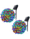 Set 2 x Decoratiune solara 100 LED - multicolor