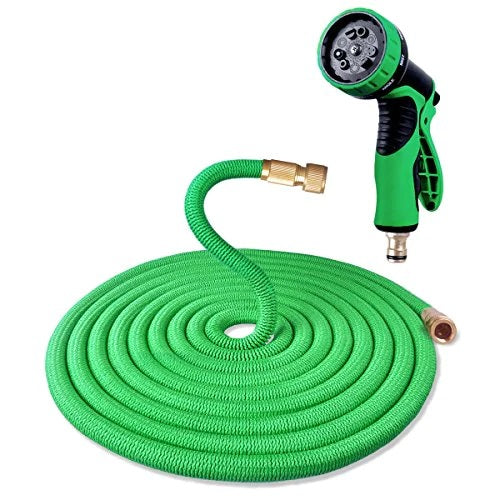 Furtun Extensibil de Gradina de 37 Metri + Accesoriu pentru Stropit