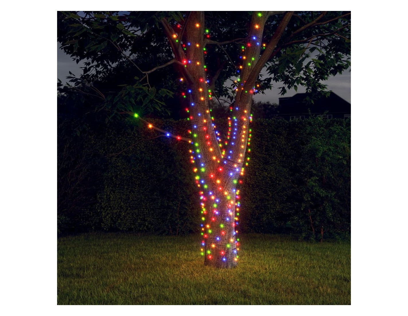 Set 3 x Decoratiune solara 100 LED - multicolor