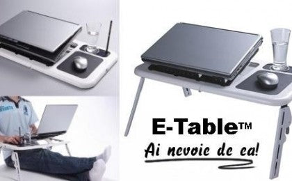 Masuta cu 3 Coolere pentru Laptop E-Table