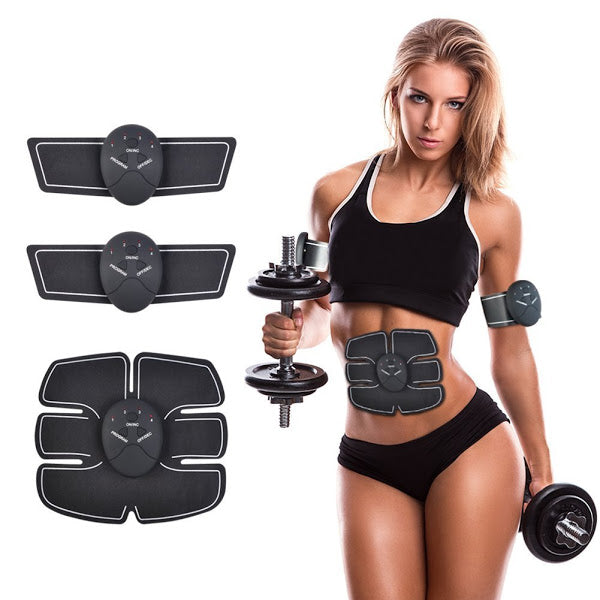 Aparat Smart Fitness EMS - cu electrostimulare - pentru abdomen, brate, talie si picioare