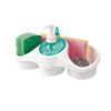 Dispenser detergent vase cu suport pentru burete