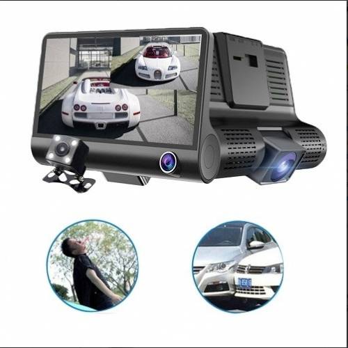 Camera auto 3 in 1 Full HD 1080p, 5 mpx, Unghi 170 grade, Model SMT609