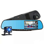 Camera dubla Full HD + Car Kit Bluetooth N8 + Priza tripla USB